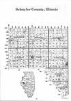 Schuyler County Index Map 1, Schuyler and Brown Counties 1997